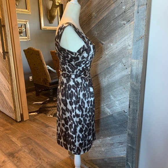 Kay Unger New York Dress Animal Print Cocktail - Picture 6 of 12